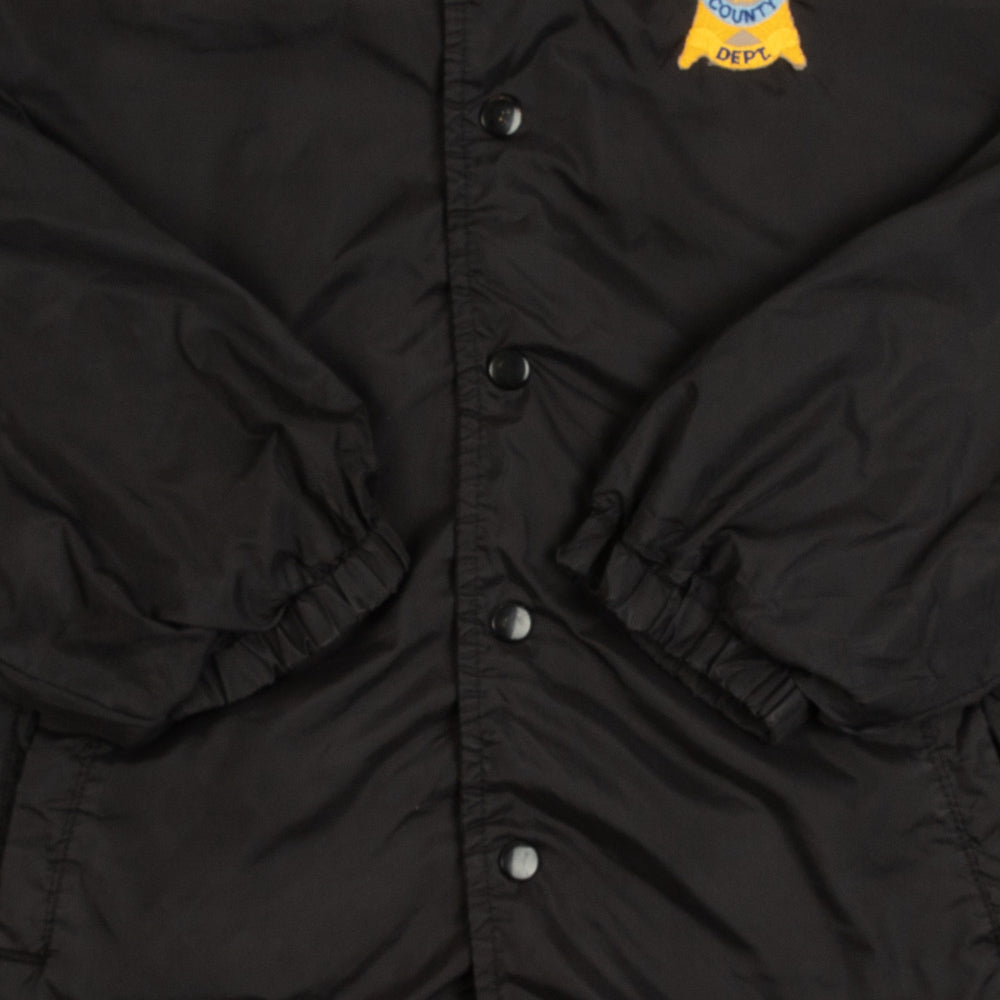 MEN'S VINTAGE SHERIFF DEPT COACH JACKET - SMALL