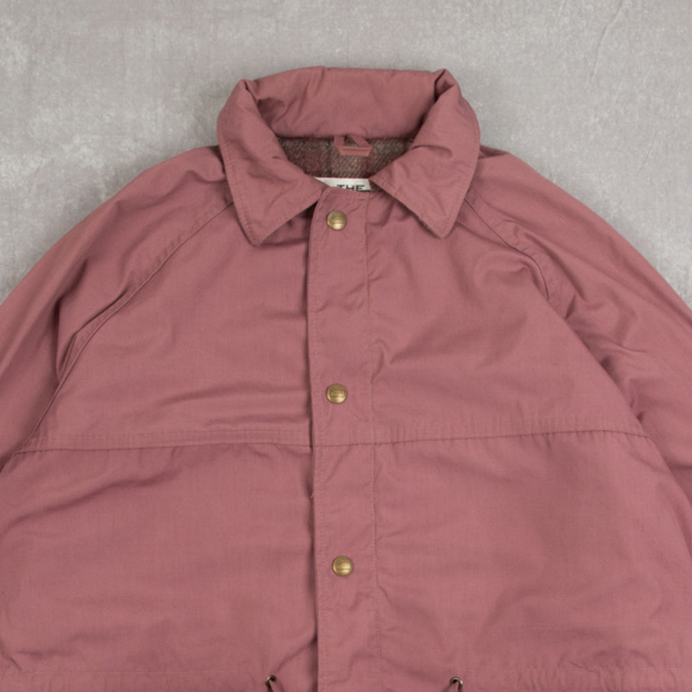 WOMEN'S VINTAGE 1990S WOOLRICH FULL ZIP WOOL LINED JACKET - LARGE