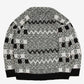 MEN'S VINTAGE 1990S STRUCTURED KNITTED JUMPER - MEDIUM