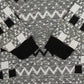 MEN'S VINTAGE 1990S STRUCTURED KNITTED JUMPER - MEDIUM