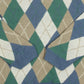 MEN'S VINTAGE 1990S ARGYLE PATTERNED KNITTED JUMPER - X-LARGE