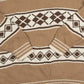 MEN'S VINTAGE 1990S PATTERNED KNITTED JUMPER - X-LARGE