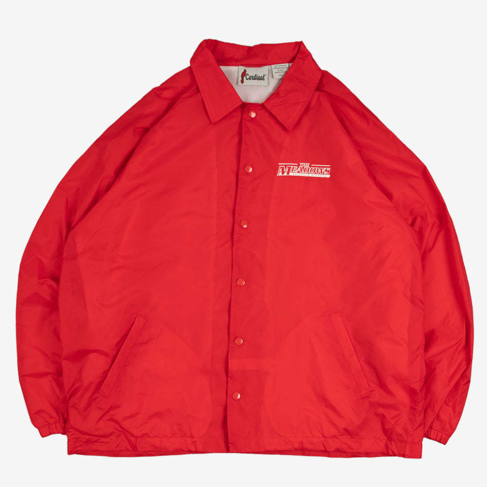 MEN'S VINTAGE THE MEDOWS RACETRACK COACH JACKET - X-LARGE