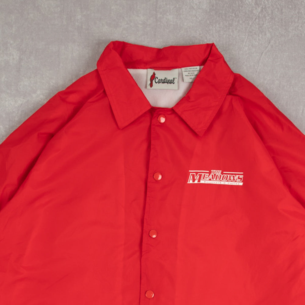 MEN'S VINTAGE THE MEDOWS RACETRACK COACH JACKET - X-LARGE
