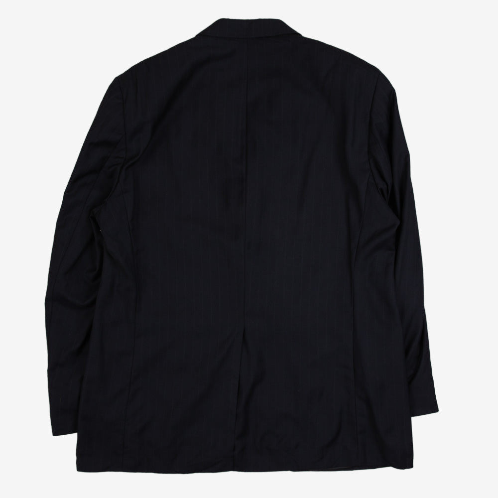 MEN'S VINTAGE 1990S CHAPS PINSTRIPE BLAZER JACKET - MEDIUM