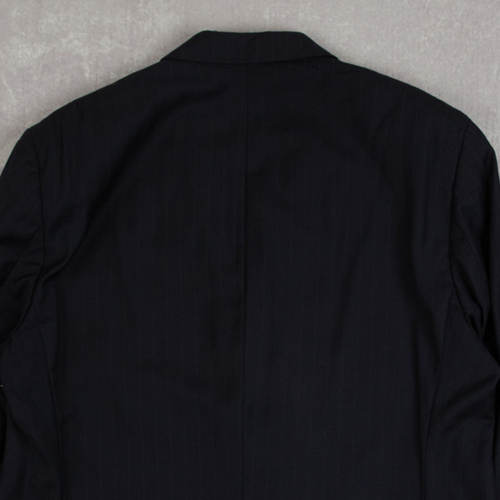 MEN'S VINTAGE 1990S CHAPS PINSTRIPE BLAZER JACKET - MEDIUM
