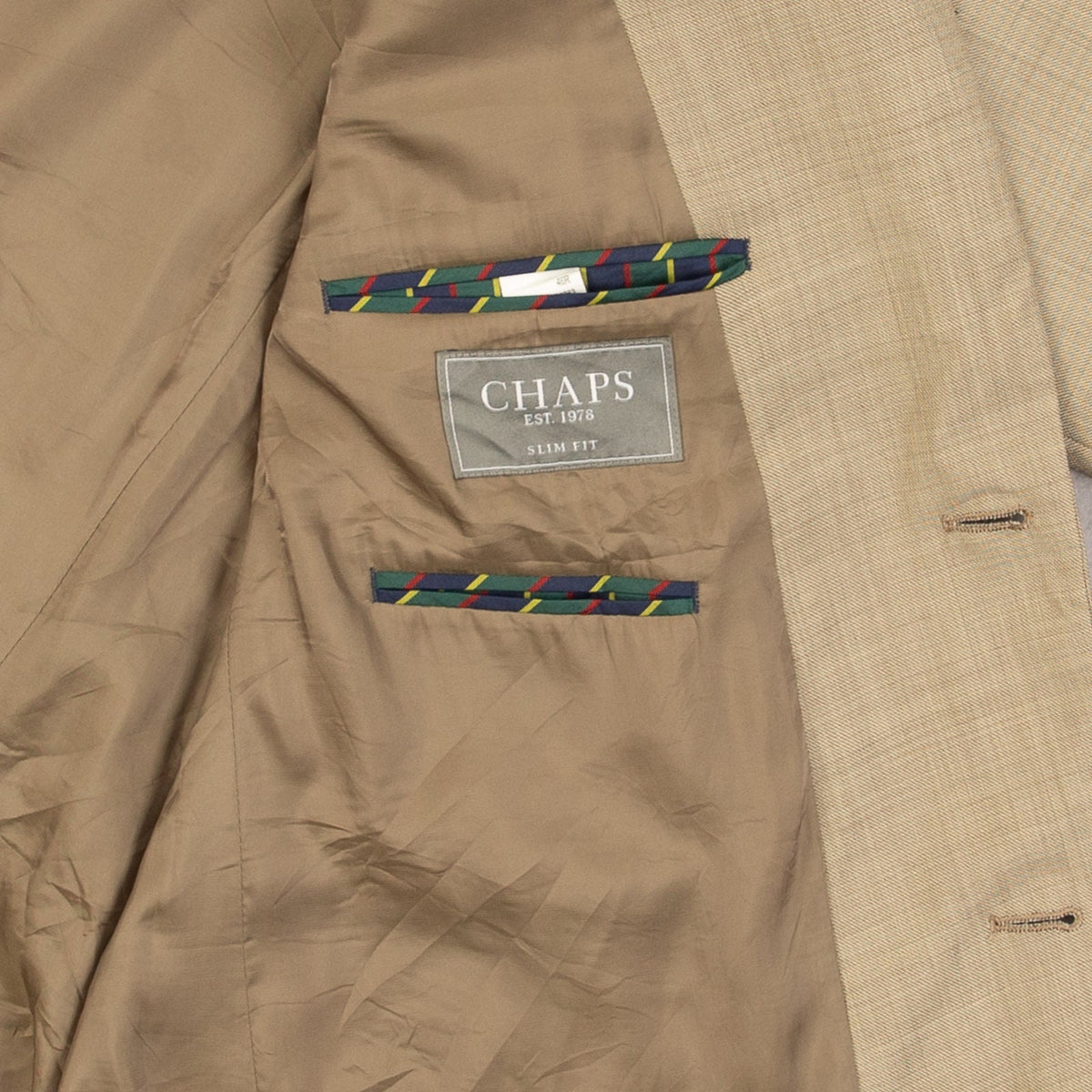 MEN'S VINTAGE CHAPS BLAZER JACKET - MEDIUM
