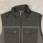 MEN'S VINTAGE COLUMBIA PADDED GILET JACKET - LARGE