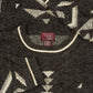 MEN'S VINTAGE 1990S PATTERNED KNITTED JUMPER - MEDIUM