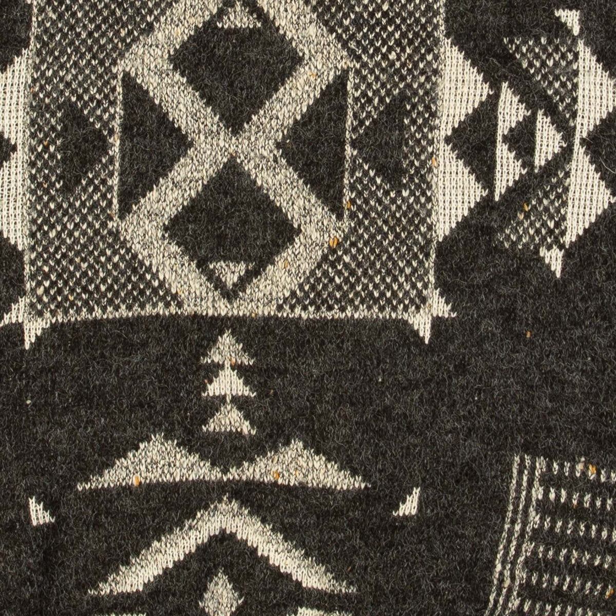 MEN'S VINTAGE 1990S PATTERNED KNITTED JUMPER - MEDIUM