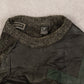 WOMEN'S VINTAGE 1990S LEATHER PATCH PATTERNED KNITTED JUMPER - LARGE