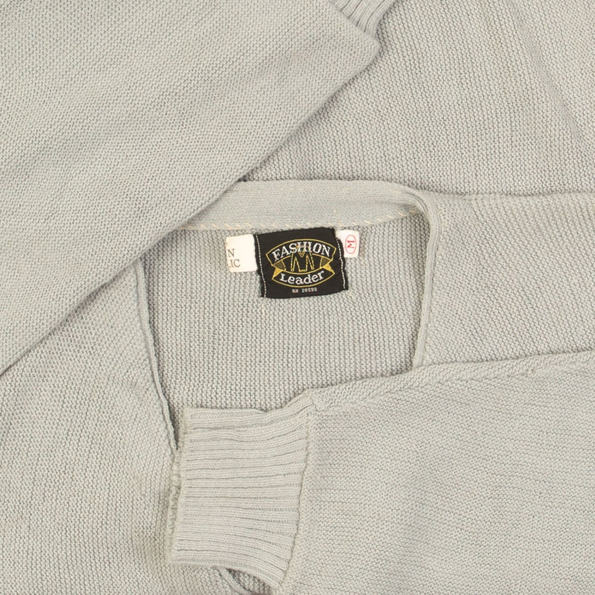 MEN'S VINTAGE 1980S KNITTED CARDIGAN - MEDIUM