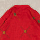 MEN'S VINTAGE 1990S PATTERNED KNITTED JUMPER - MEDIUM