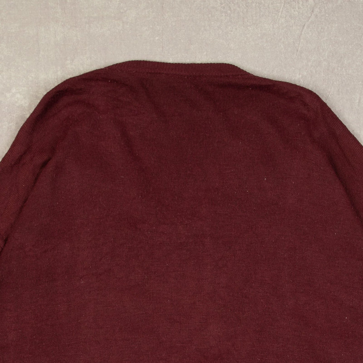 MEN'S VINTAGE 1990S PATTERNED STRUCTURED KNITTED JUMPER - LARGE