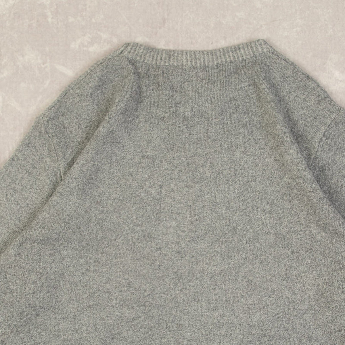 MEN'S VINTAGE 1990S STRIPED KNITTED JUMPER - MEDIUM
