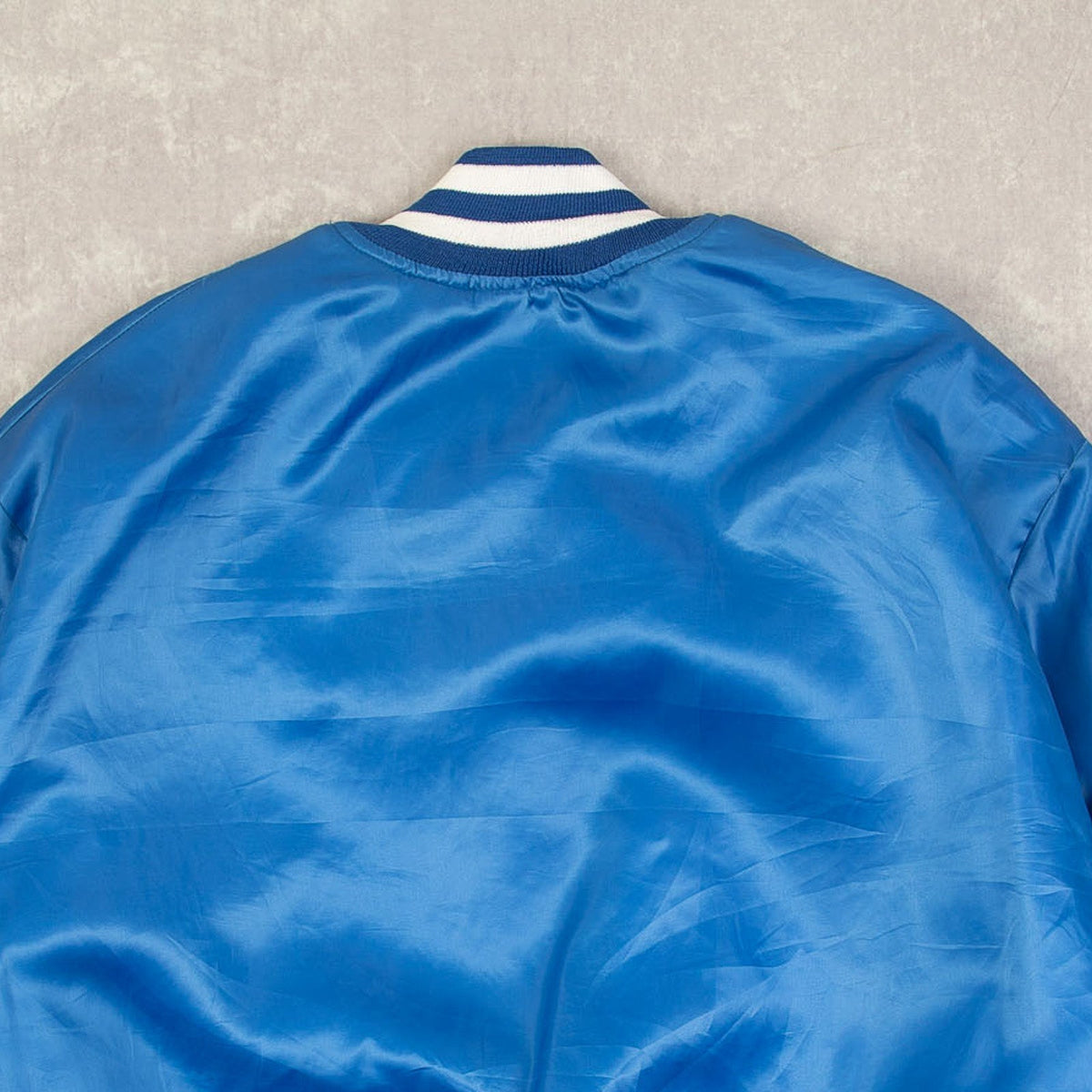 MEN'S VINTAGE 1980S SATIN BOMBER JACKET - X-LARGE