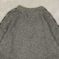 MEN'S VINTAGE 1980S CHEVRON PATTERNED KNITTED JUMPER - LARGE
