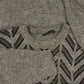 MEN'S VINTAGE 1980S CHEVRON PATTERNED KNITTED JUMPER - LARGE