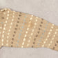 MEN'S VINTAGE 1990S STRUCTURED PATTERNED KNITTED JUMPER - X-LARGE