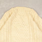 WOMEN'S VINTAGE 1990S ROUND NECK STRUCTURED CARDIGAN - LARGE