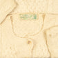 WOMEN'S VINTAGE 1990S ROUND NECK STRUCTURED CARDIGAN - LARGE