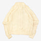 WOMEN'S VINTAGE 1980S SEARS ARAN KNITTED JUMPER - X-LARGE