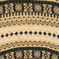 MEN'S VINTAGE 1990S HEAVY PATTERNED KNITTED JUMPER - LARGE
