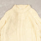 WOMEN'S VINTAGE 1980S SEARS ARAN KNITTED JUMPER - X-LARGE