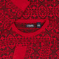 MEN'S VINTAGE CHAPS PATTERNED KNITTED JUMPER - LARGE
