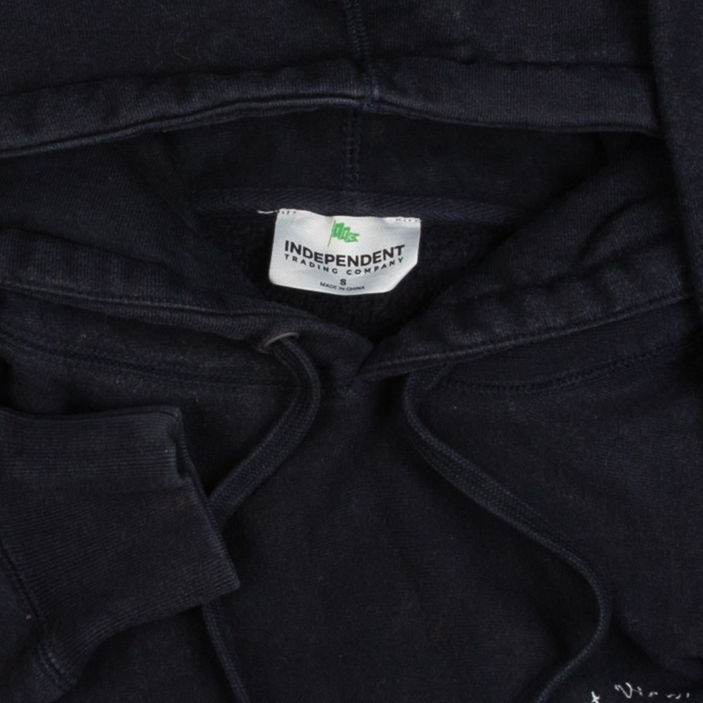MEN'S VINTAGE PLEASANT VIEW FARM HOODED SWEATSHIRT - SMALL