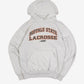 MEN'S VINTAGE BUFFALO STATE LACROSSE HOODED SWEATSHIRT - SMALL