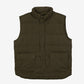 MEN'S VINTAGE 1990S PUFFER DOWN GILET JACKET - LARGE