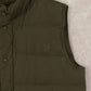 MEN'S VINTAGE 1990S PUFFER DOWN GILET JACKET - LARGE