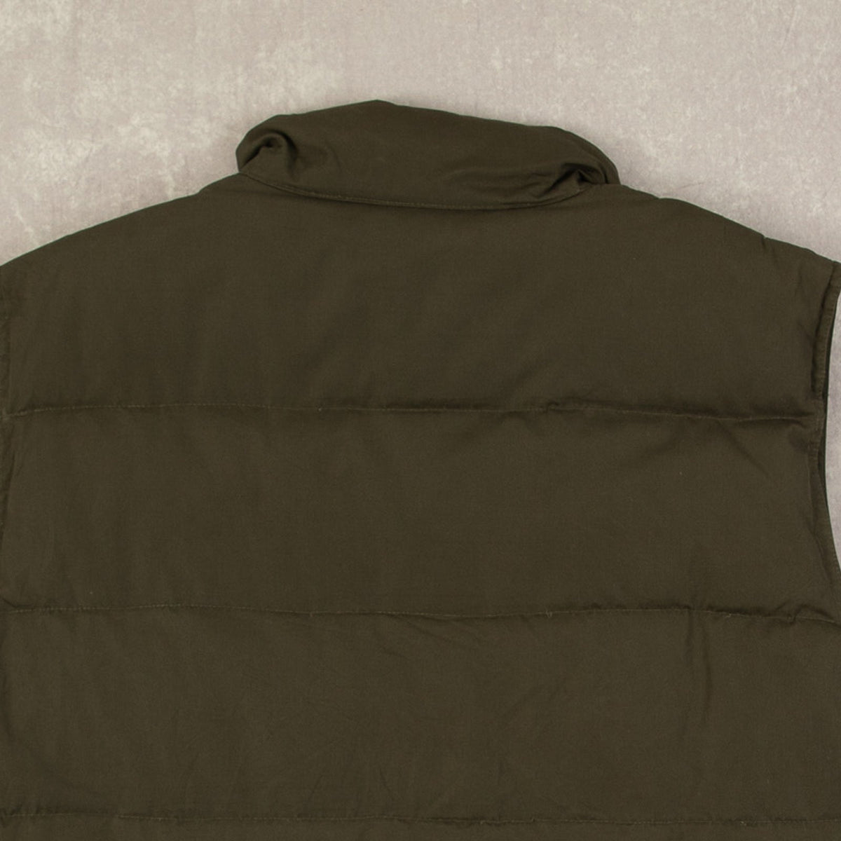 MEN'S VINTAGE 1990S PUFFER DOWN GILET JACKET - LARGE