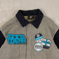 MEN'S VINTAGE 1990S ROCAWEAR PATCH VARSITY BOMBER JACKET - SMALL