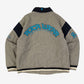 MEN'S VINTAGE 1990S ROCAWEAR PATCH VARSITY BOMBER JACKET - SMALL