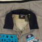 MEN'S VINTAGE 1990S ROCAWEAR PATCH VARSITY BOMBER JACKET - SMALL
