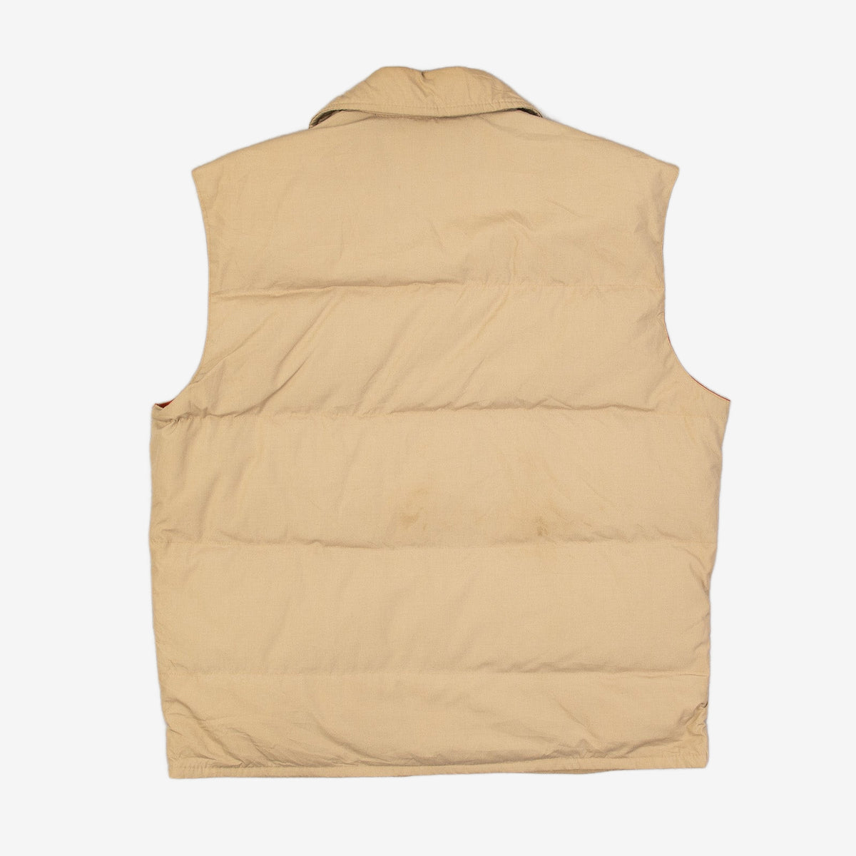MEN'S VINTAGE 1980S PUFFER DOWN GILET JACKET - MEDIUM