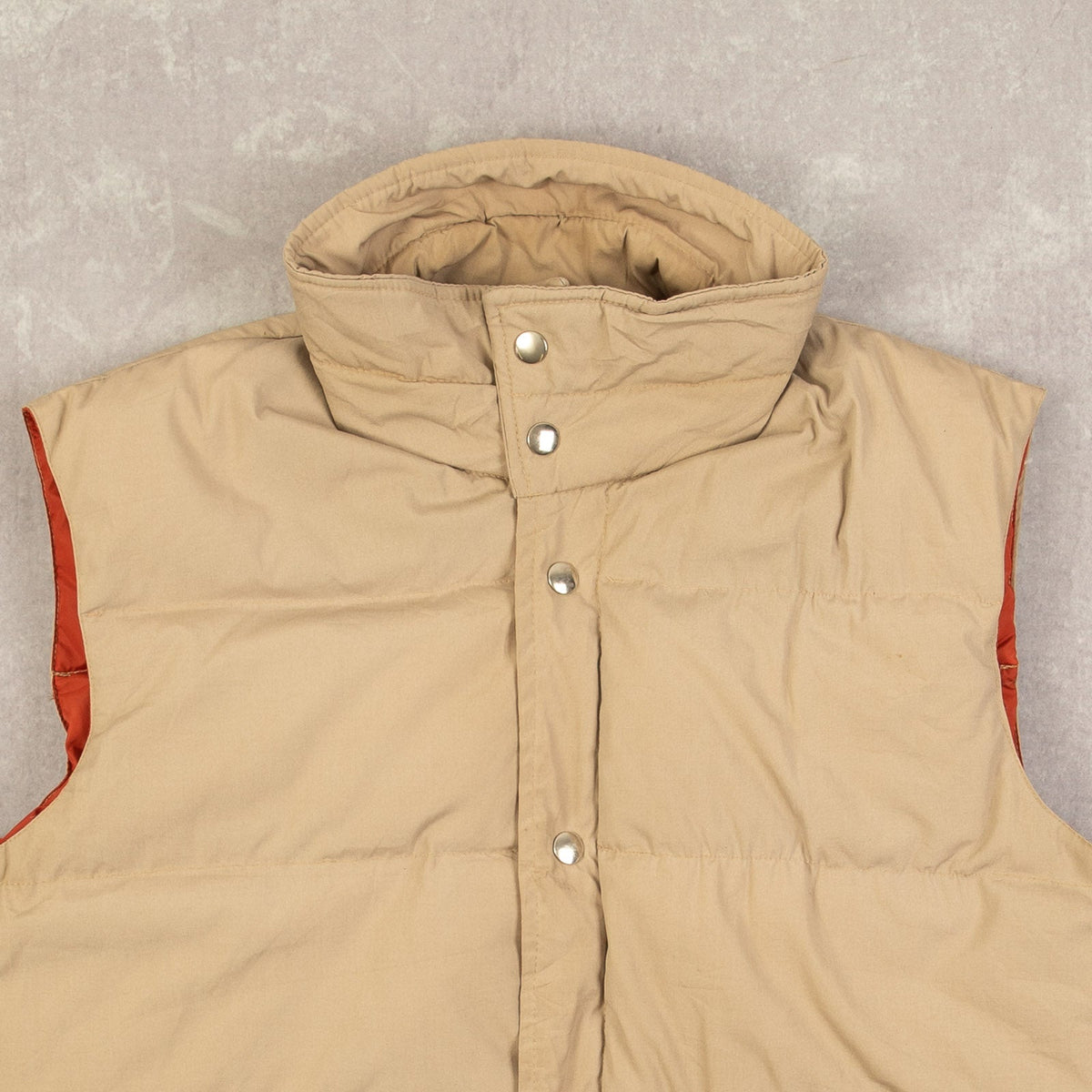 MEN'S VINTAGE 1980S PUFFER DOWN GILET JACKET - MEDIUM