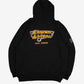 MEN'S VINTAGE RUSSELL ATHLETIC WRENCHERS & WRECKERS HOODED SWEATSHIRT - XX-LARGE