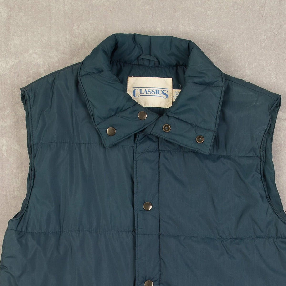 MEN'S VINTAGE 1990S PUFFER GILET JACKET - MEDIUM