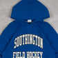 MEN'S VINTAGE RUSSELL ATHLETIC SOUTHINGTON FIELD HOCKEY HOODED SWEATSHIRT - SMALL