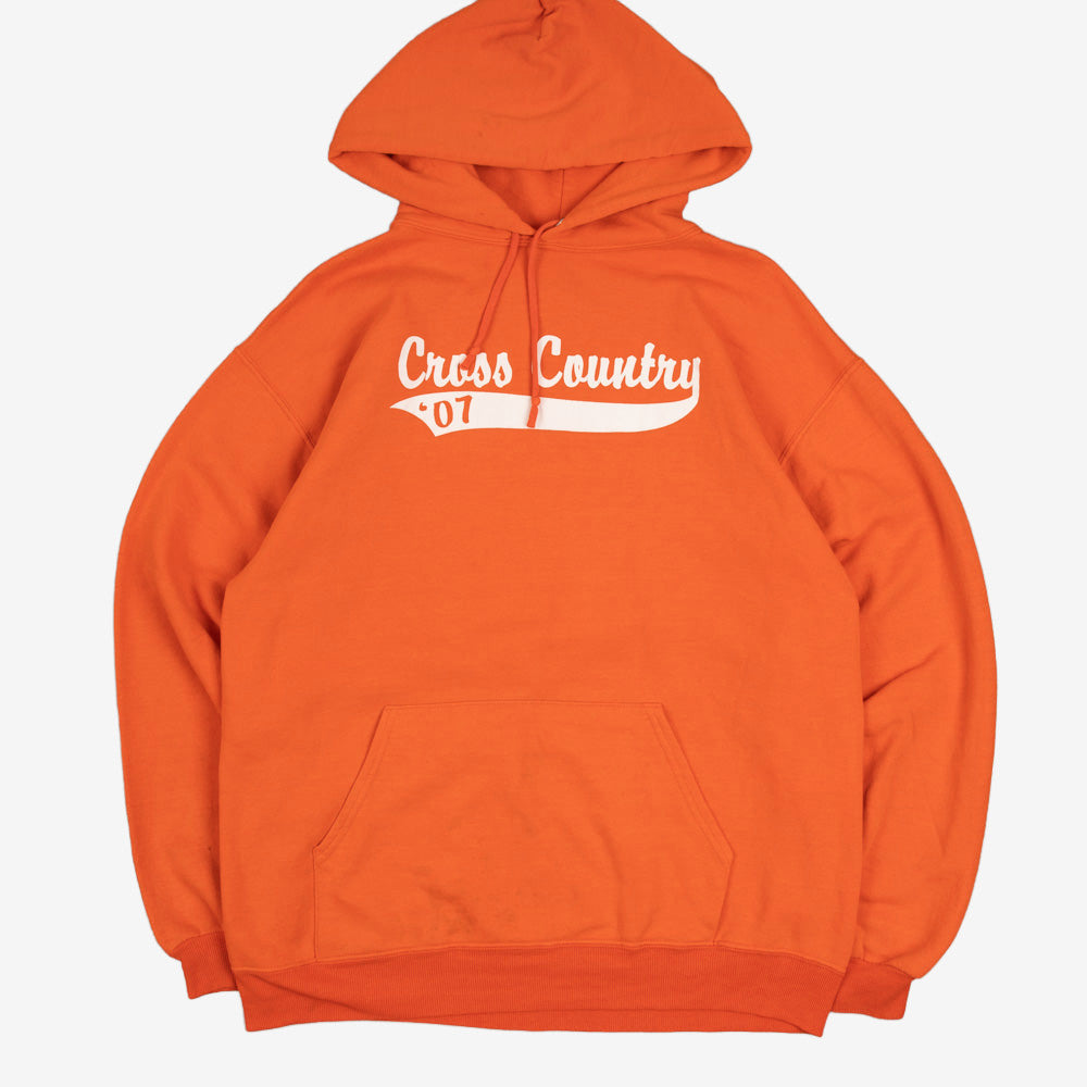 MEN'S VINTAGE CROSS COUNTRY HOODED SWEATSHIRT - LARGE