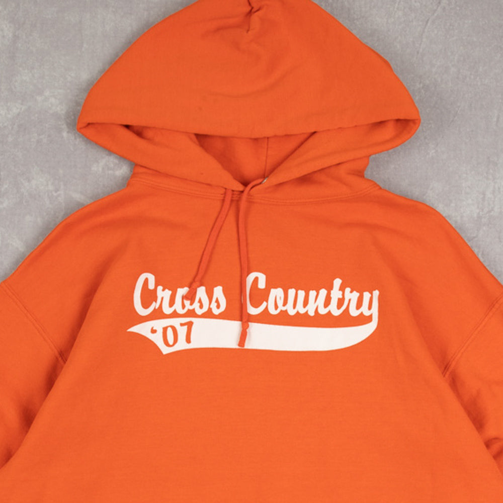 MEN'S VINTAGE CROSS COUNTRY HOODED SWEATSHIRT - LARGE