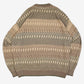 MEN'S VINTAGE 1990S STRUCTURED PATTERNED KNITTED JUMPER - LARGE