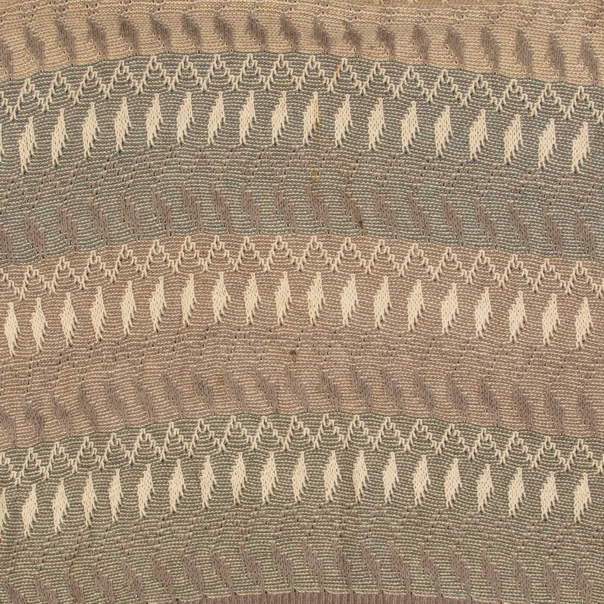 MEN'S VINTAGE 1990S STRUCTURED PATTERNED KNITTED JUMPER - LARGE