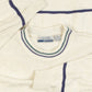 MEN'S VINTAGE 1990S STRUCTURED PATTERNED KNITTED JUMPER - LARGE