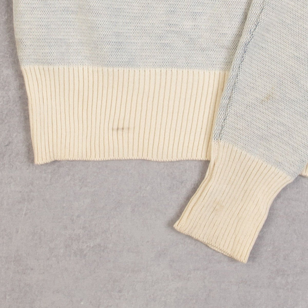 WOMEN'S VINTAGE 1970S PATTERNED KNITTED JUMPER - MEDIUM