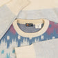 WOMEN'S VINTAGE 1970S PATTERNED KNITTED JUMPER - MEDIUM