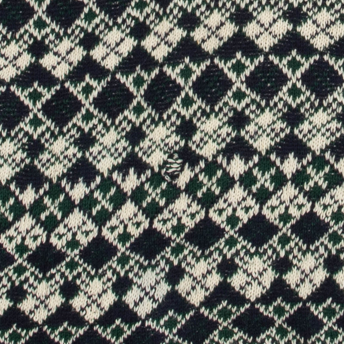 MEN'S VINTAGE 1990S PATTERNED KNITTED JUMPER - MEDIUM